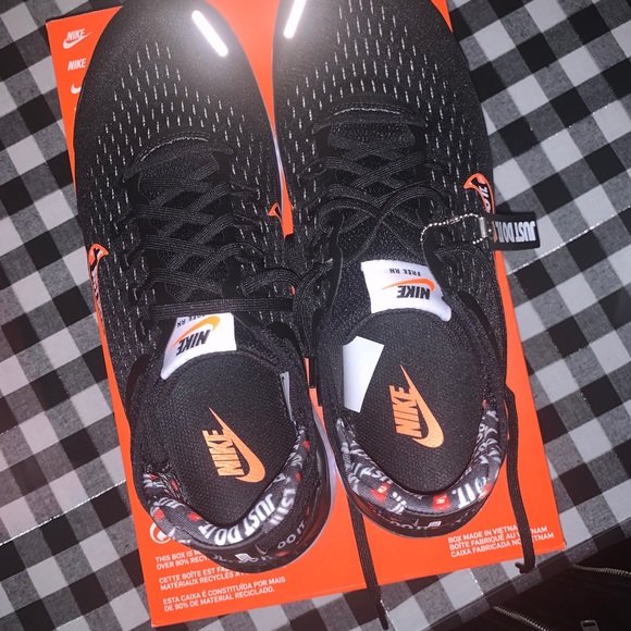 Nike Free RN 2018 Just Do It Black Orange Size 11 main image 2